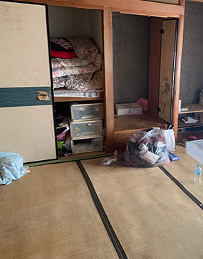 遺品整理前