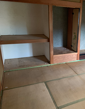 遺品整理後