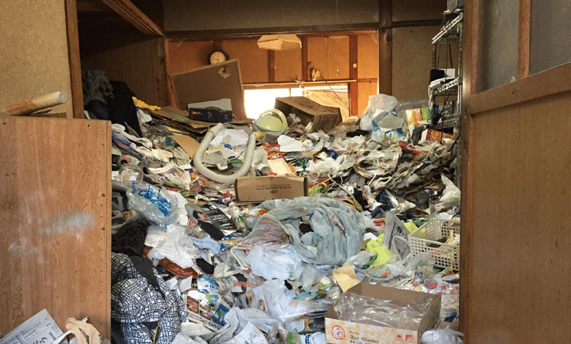 鳥取県でごみ屋敷 汚部屋の片付け 遺品整理はリサイクルジャパン